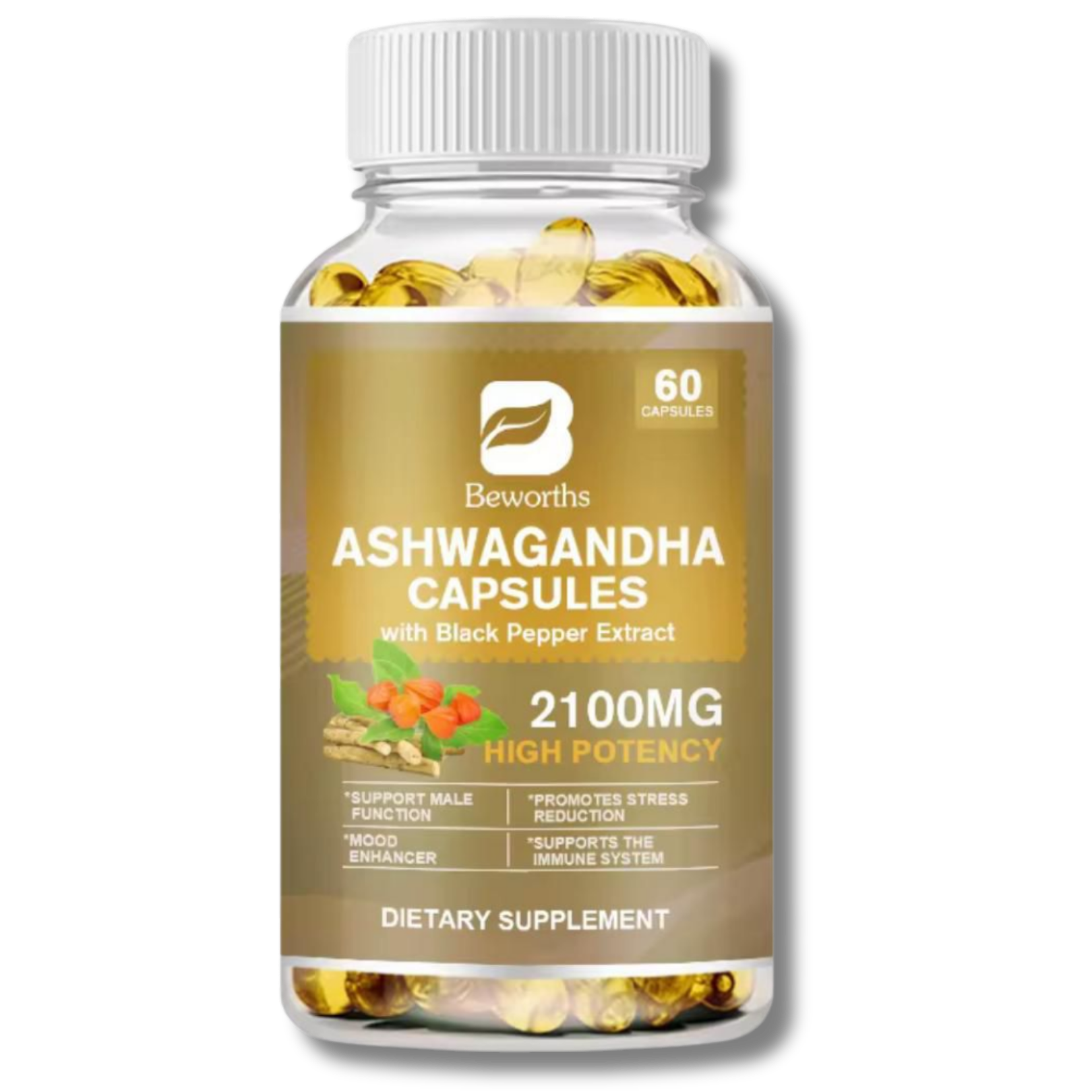 Ashwagandha 60 cápsulas